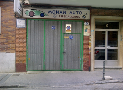 Monan Auto fachada taller